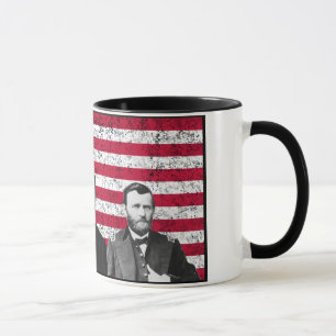 Taza Sherman, Lincoln, y Grant con la frontera negra