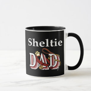 Taza Shetland Sheepdog Dad Mug