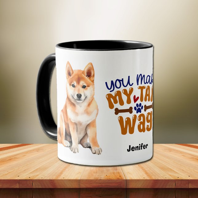 Taza Shiba Inu Cuppy Perro Me Haces La Mordaza (Subido por el creador)