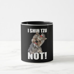 Taza Shih Tzu Gift Perro gracioso que Shih Tzu no