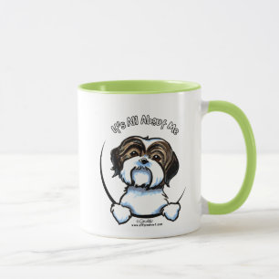 Taza Shih Tzu su todo alrededor yo