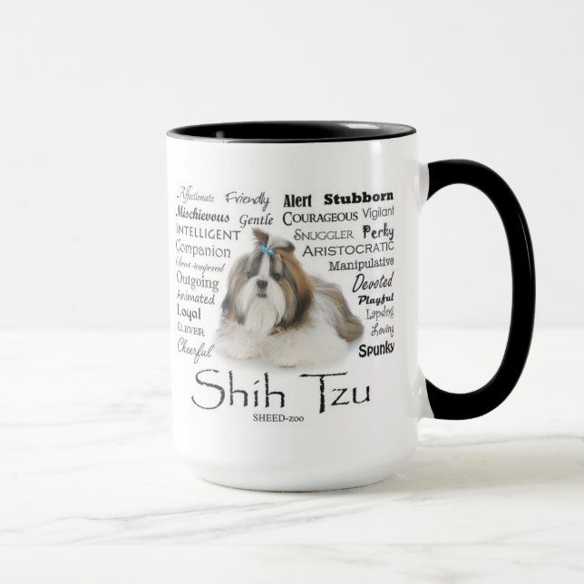 Taza Shih Tzu Traits Mug (Derecha)