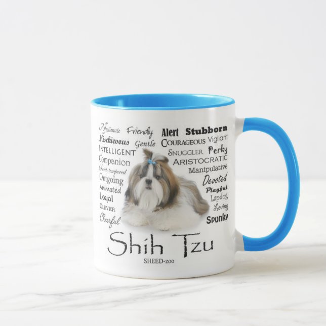 Taza Shih Tzu Traits Mug (Derecha)