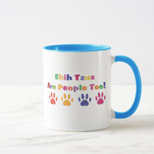 Taza Shih Tzus también son personas