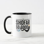 Taza Shofar Tan buen regalo de Navidad judío Hanukkah<br><div class="desc">chanukah,  menorah,  hanukkah,  dreidel,  jewish,  judaísmo,  feriado,  religión,  navidades, </div>