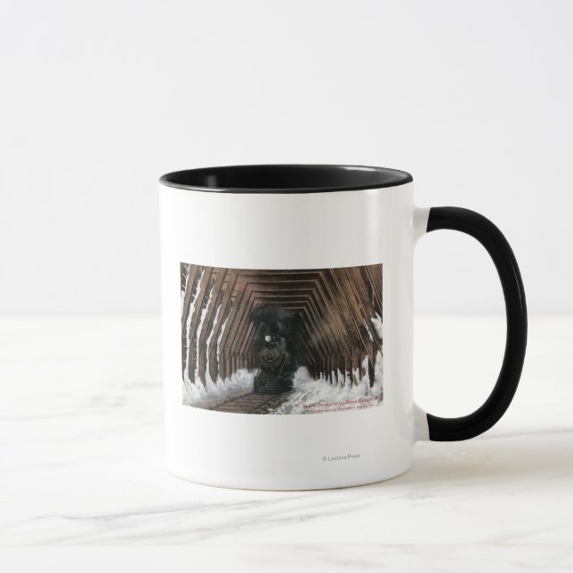 Taza Showsheds Railroad (Derecha)