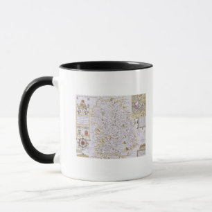 Taza Shropshyre, grabado por Jodocus Hondius