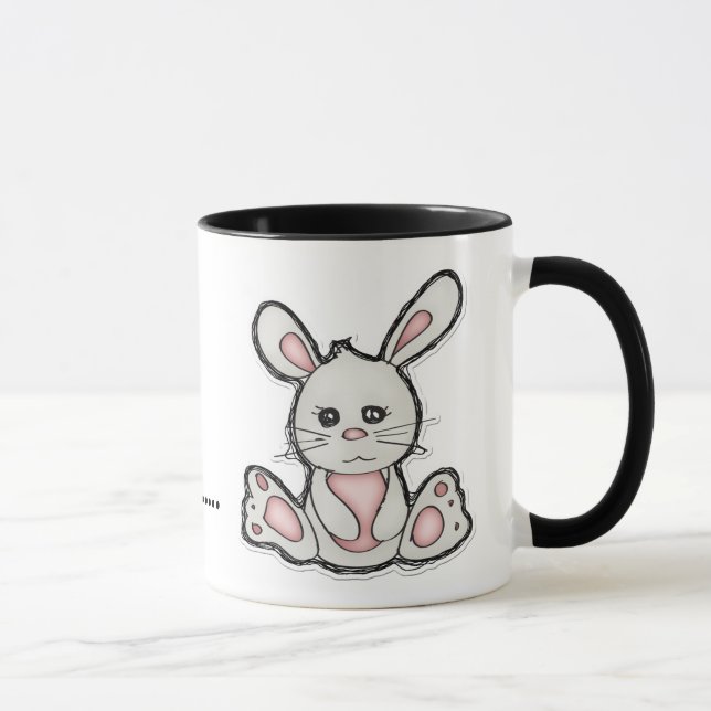 Taza Sí, cualquier conejito para el café (Derecha)