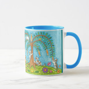 Taza Si El Pescado Creció Sobre Los Árboles, Los Gatos