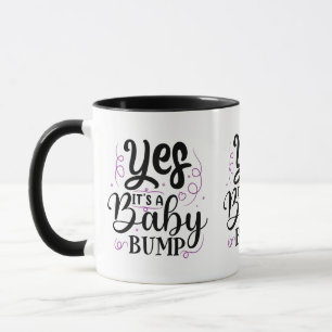 Taza Sí, es una bomba de bebé - Invitación de embarazo
