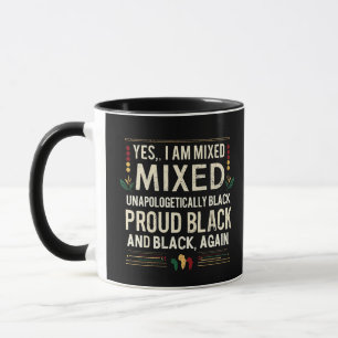 Taza Sí, estoy mezclado sin arrepentimiento con el Mes