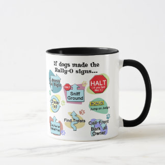 Taza Si los perros hechos reúnen Rótulos