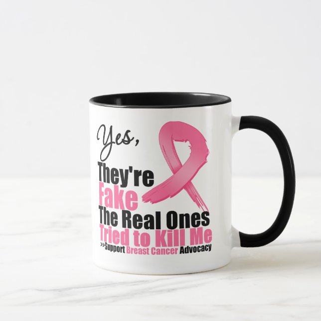 Taza SÍ, son falsos.... Los míos reales intentaron mata (Derecha)