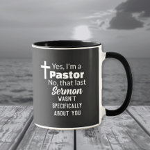 Sí, soy un pastor, sermón no sobre ti divertido