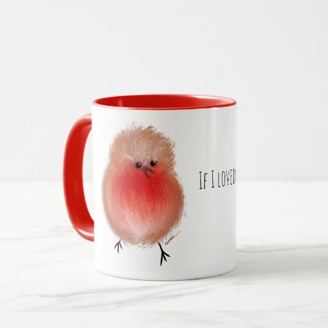 Taza Si te amara más, saldría un atraco lindo  (Anverso izquierdo)
