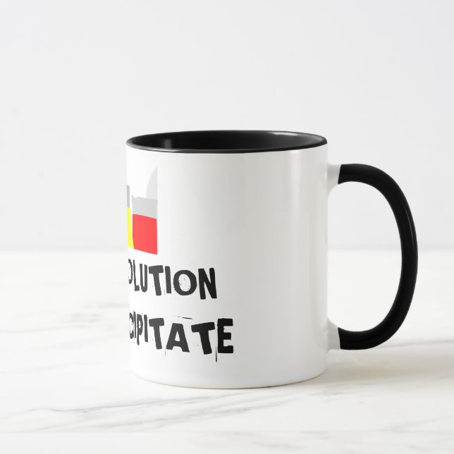 Taza Si usted no es parte de la solución (Derecha)