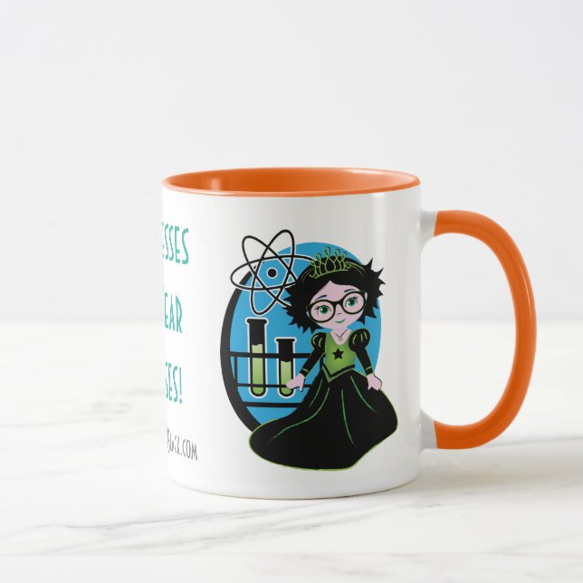 Taza ¡Sí! ¡Vidrios del desgaste de princesas DO la (Derecha)