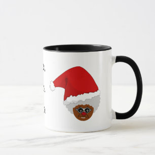 Taza Sí, Virginia, hay un Papá Noel negro