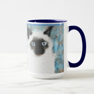 Taza siamés