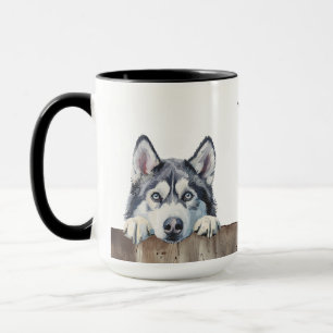 Taza Siberian Husky Dog Mug