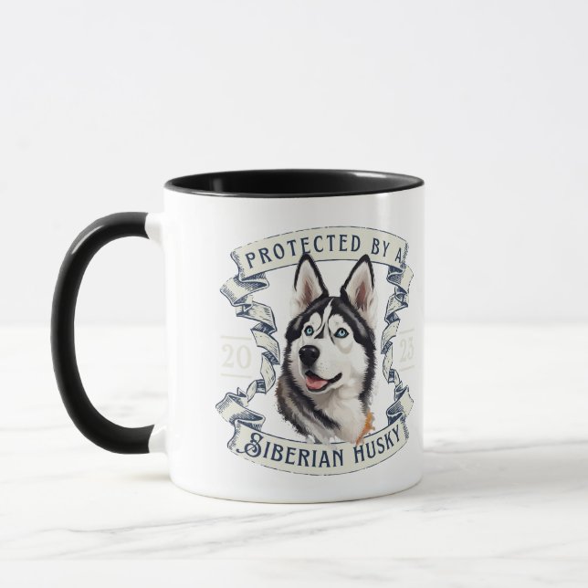 Taza Siberian Husky Mug (Izquierda)