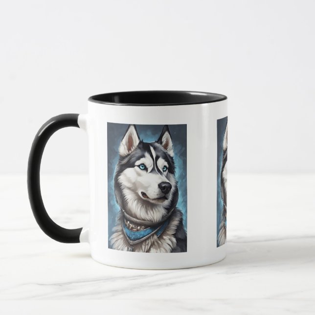 Taza Siberian Husky Mug (Izquierda)