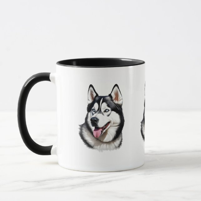 Taza Siberian Husky Mug (Izquierda)