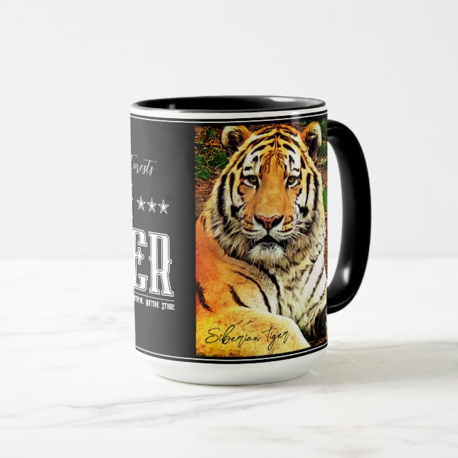 Taza Siberian Tiger マグカップ (Anverso derecho)
