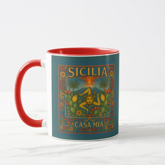 Taza Sicilia Casa Mia (Izquierda)