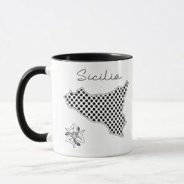 Taza Sicilia Sicilian Trinacria