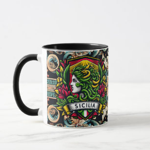 Taza Siciliano Trinacria Mug