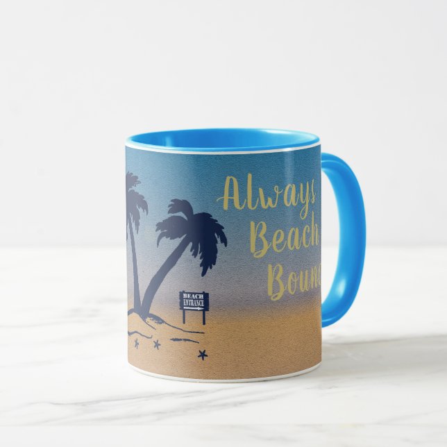 Taza ¡Siempre A La Playa! (Anverso derecho)