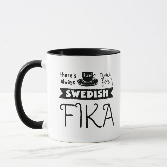 Taza Siempre hay tiempo para la música fika sueca (Izquierda)