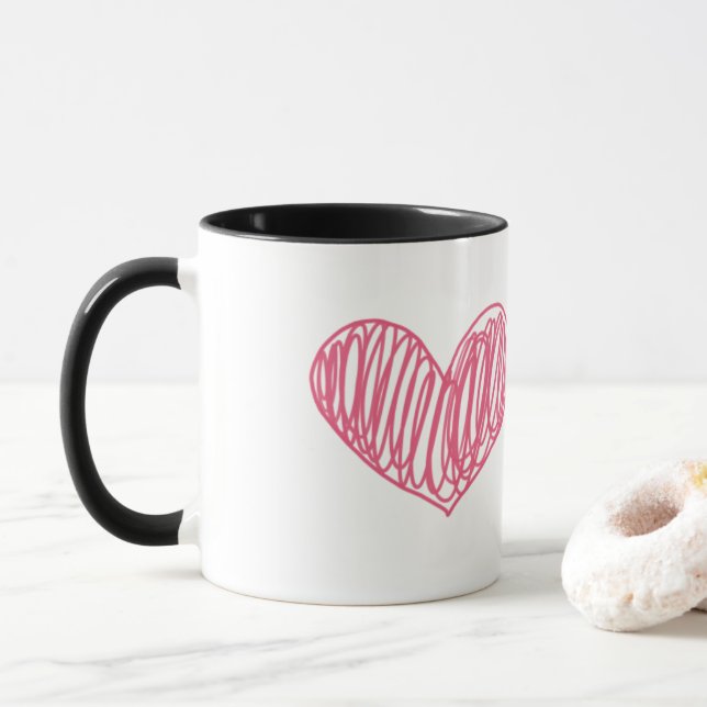 Taza siempre te amaré el Día de la Madre (Con donut)