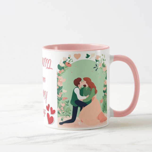 Taza Siempre y para siempre amor Mug (Derecha)