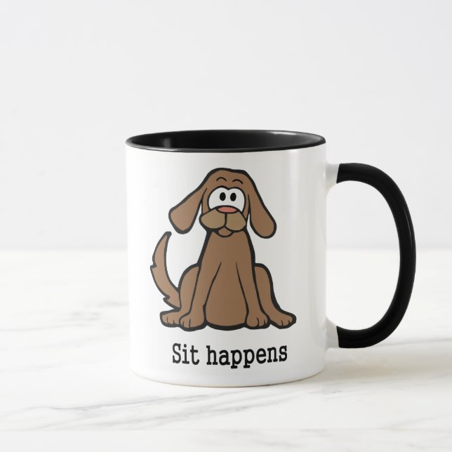 Taza Siéntese sucede (Derecha)