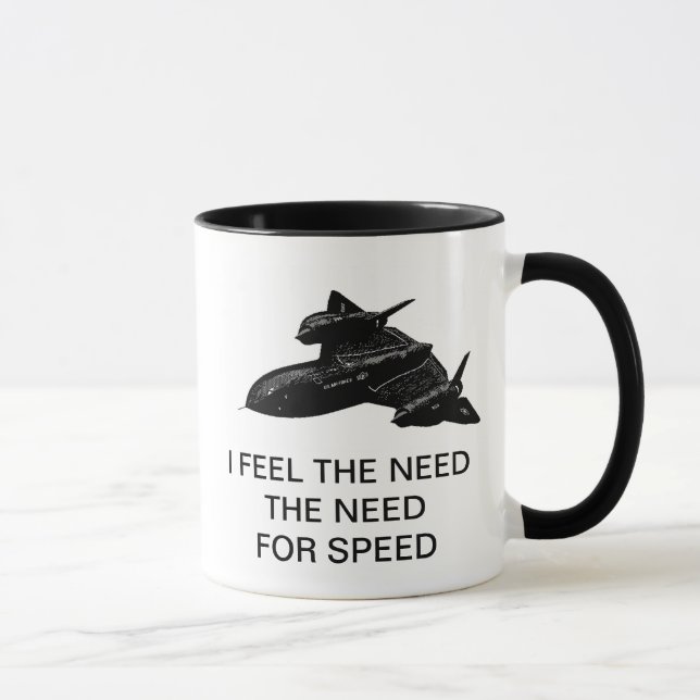 TAZA SIENTO LA NECESIDAD LA NECESIDAD DE LA VELOCIDAD (Derecha)