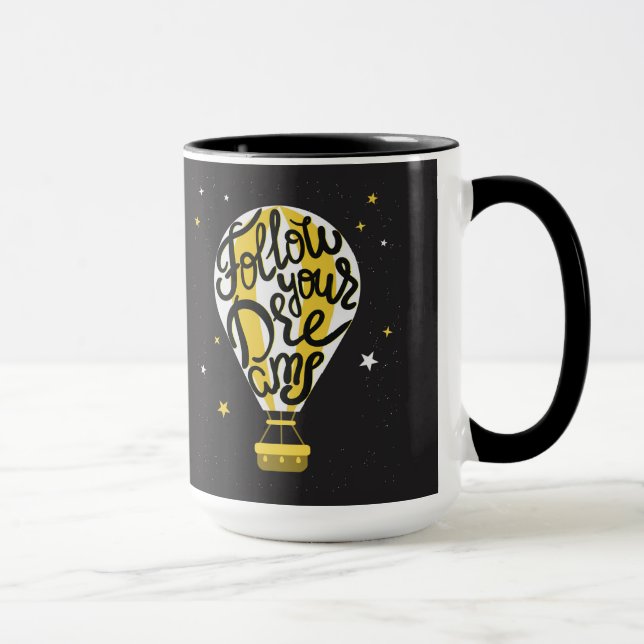 Taza Siga su globo de los sueños (Derecha)