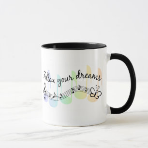 Taza Siga sus sueños