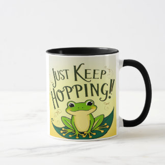 Taza ¡Sigan Hopping! Rana
