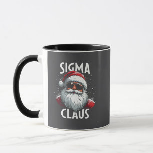 Taza Sigma Claus Divertido Gen Alfa Navidad Escuela Sec