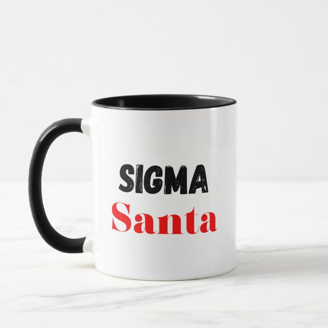 Taza Sigma Santa Coffee Mug (Izquierda)