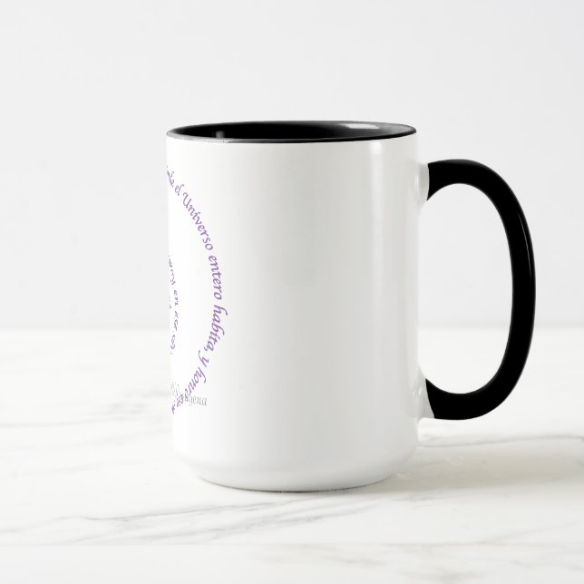 Taza Significado de Namaste' en Espanol (Derecha)