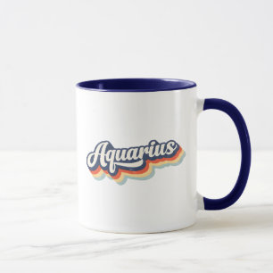 Taza Signo Astrológico Acuario 