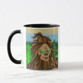 Taza Signo de paz de Sasqautch | Squatcher certificado