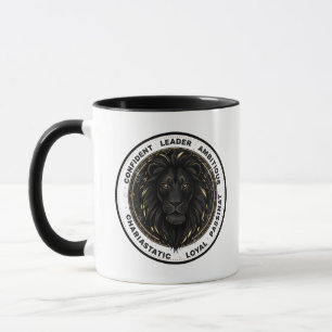 Taza Signo zodiacal Leo personalizado nombre y rasgos
