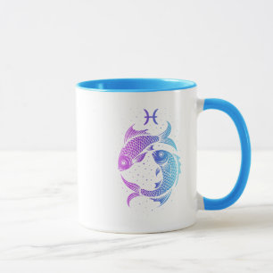 Taza signo zodiacal Piscis
