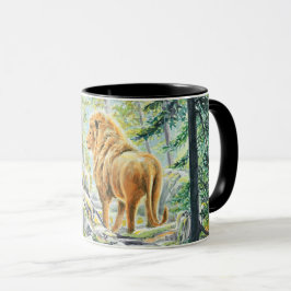 Taza Siguiendo al León -
