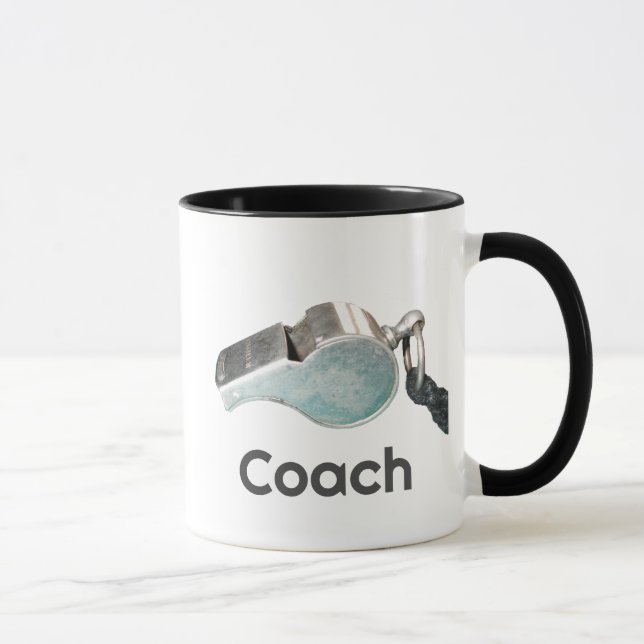 Taza Silbato personalizado del entrenador (Derecha)
