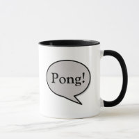 ¿Silbido de bala de los tenis de mesa? ¡Pong!